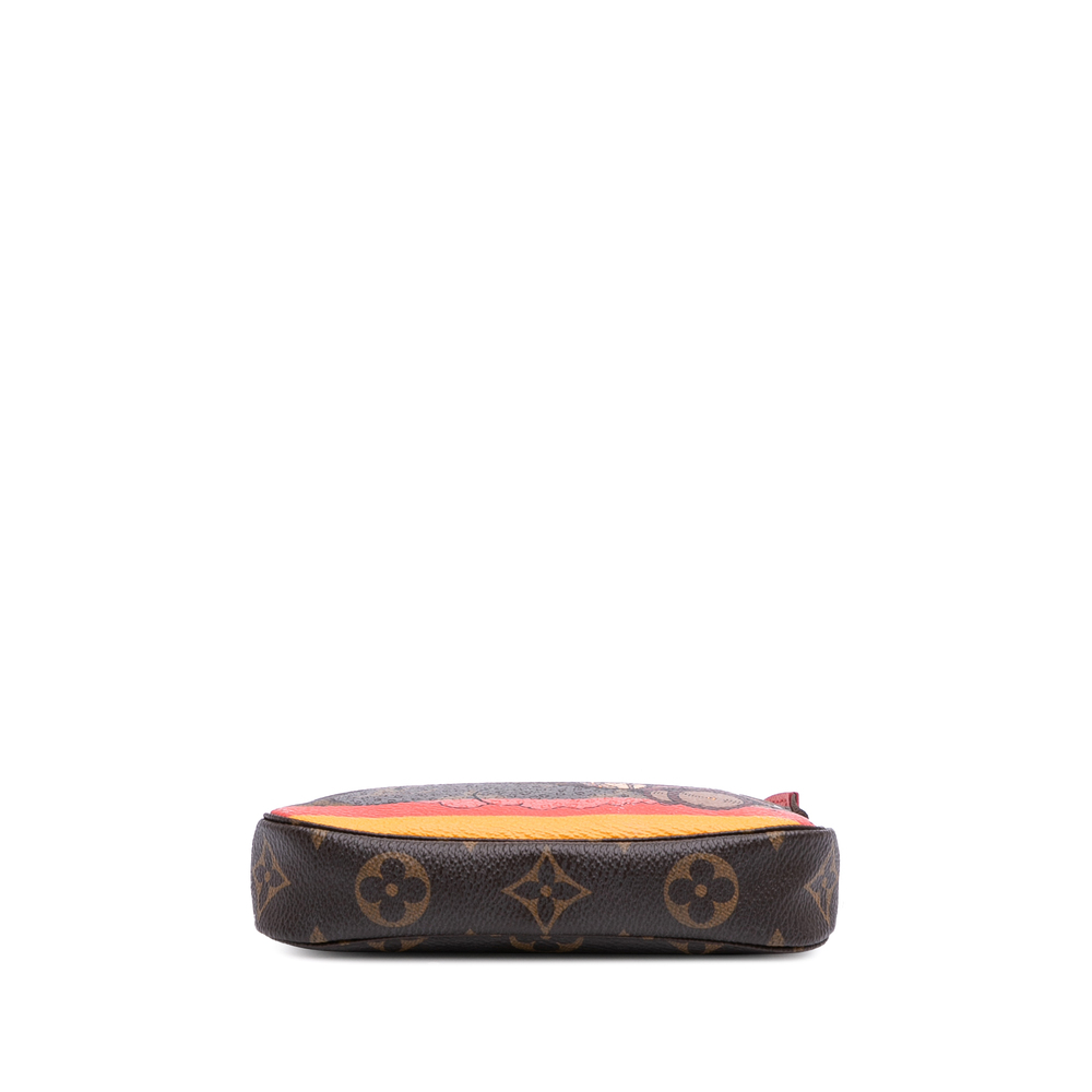 Pre-Loved Louis Vuitton Monogram Evasion Illustre Mini Pochette Accessories - Picture 3 of 10